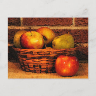 Apples and Pears Postcard