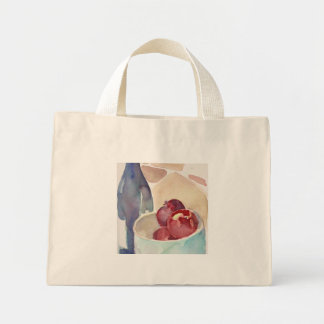 Apples and Wine_ Mini Tote Bag