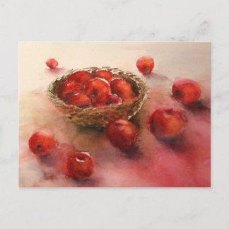 Apples, apples 3 postcard