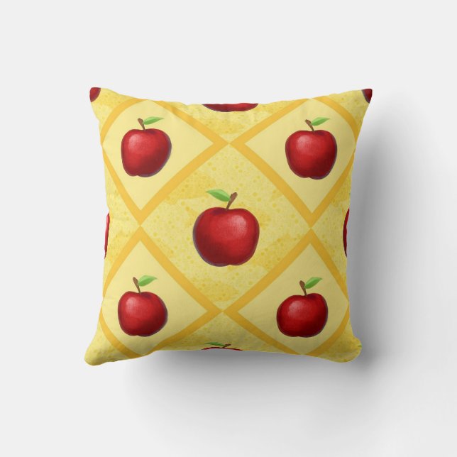 Apples, Apples, Apples! Cushion (Back)