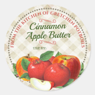 Apples applesauce pie filling fruit canning labels
