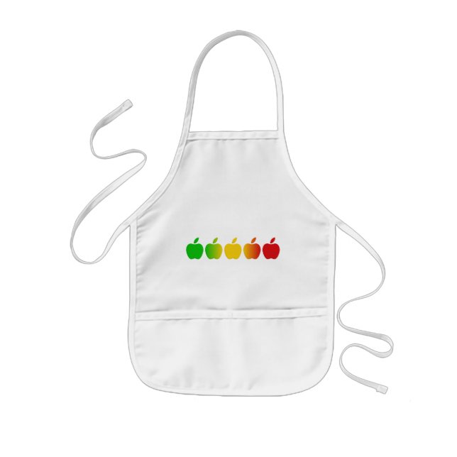 Apples apron - customise, choose style & colour (Front)