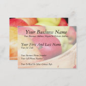 Apples At The Farmers Market Business Card (Front/Back)