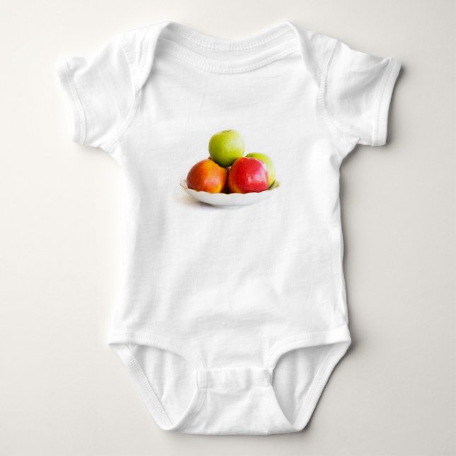 Apples Baby Bodysuit (Front)
