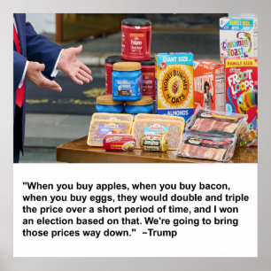 Apples, Bacon & Eggs Poster