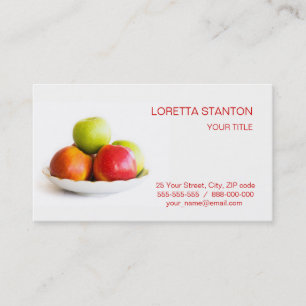 Apples Business Card