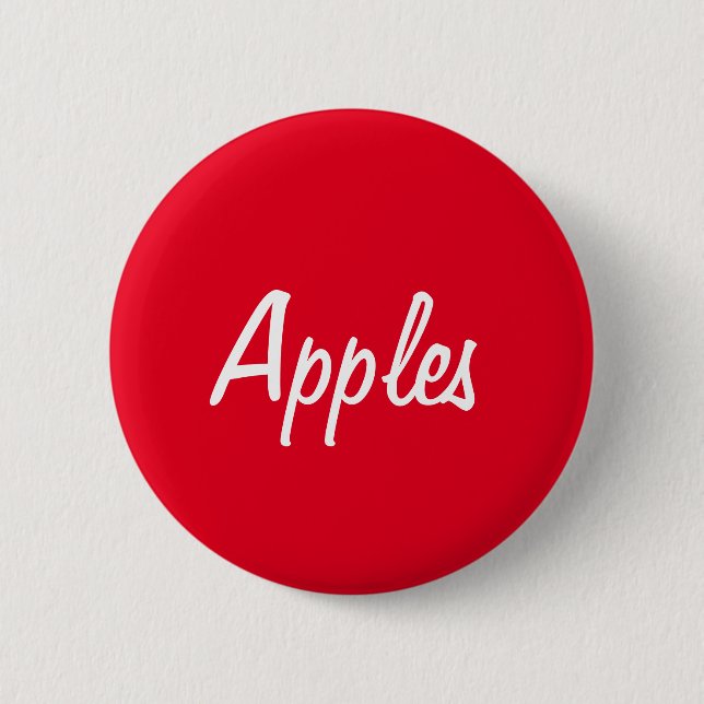 Apples Button (Front)