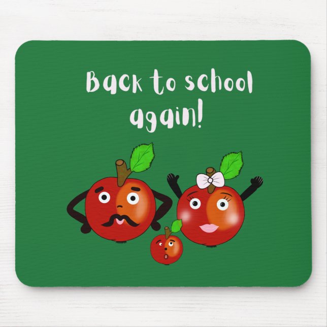 Apples family mouse mat (Front)