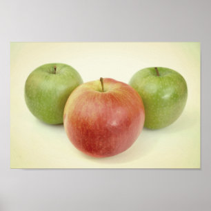 Apples Fruit Photo Poster