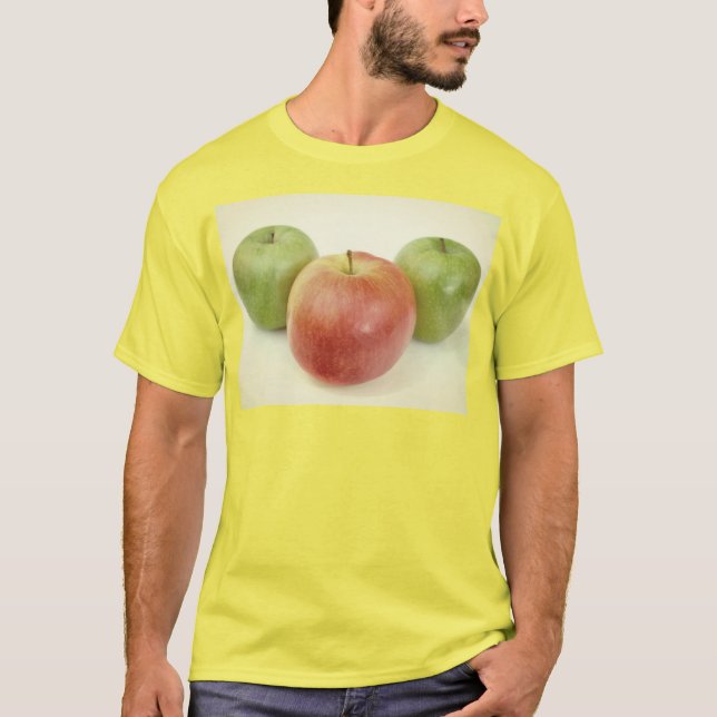 Apples Fruit Photo T-Shirt (Front)