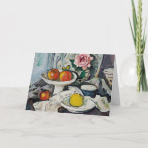 Apples in a White Fruitbowl George Leslie Hunter Card