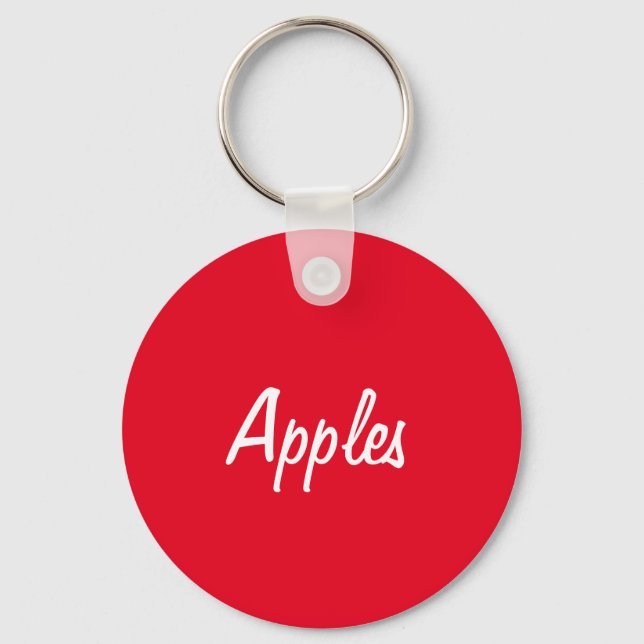 Apples Keychain (Front)