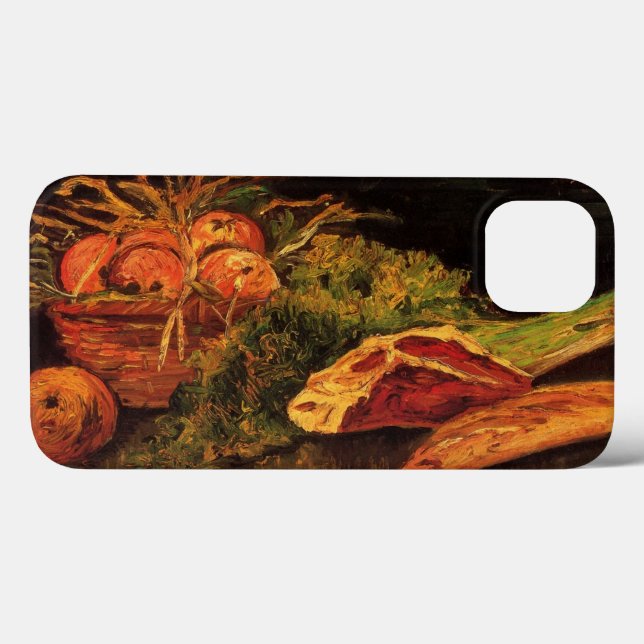 Apples, Meat and a Roll by Vincent van Gogh Case-Mate iPhone Case (Back (Horizontal))