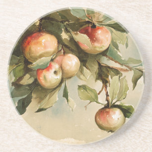 Apples on a Branch Coaster