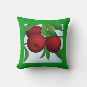 Apples on a Branch Cushion