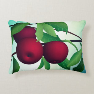 Apples on a Branch Decorative Cushion