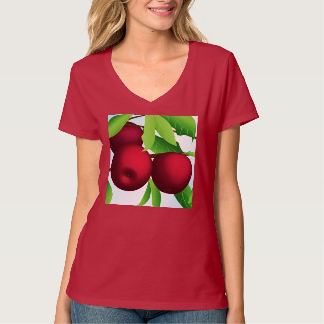 "Apples on a Branch" T-Shirt (Front)