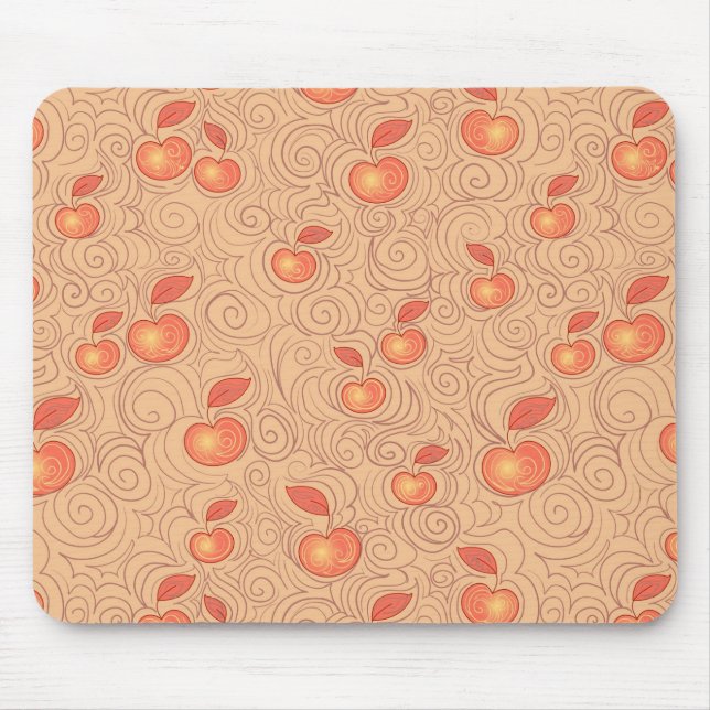 Apples Pattern Mouse Mat (Front)