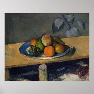 Apples, Pears and Grapes, c.1879 Poster