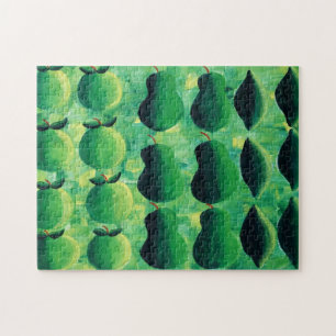 Apples Pears and Limes Painting Jigsaw Puzzle