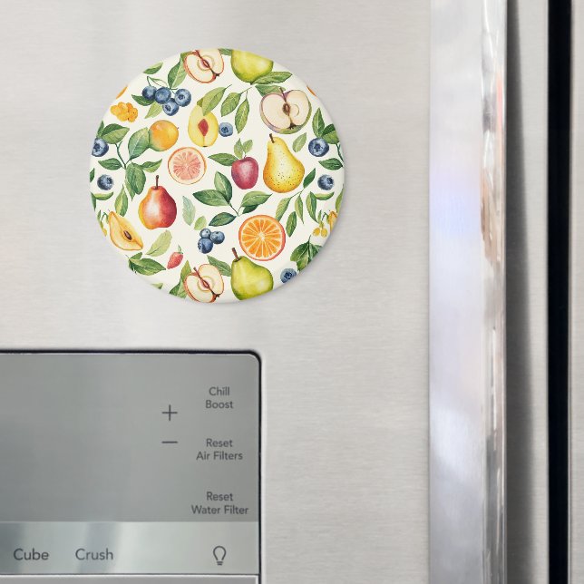 Apples Pears Blueberries Oranges Fruits Magnet (In Situ (Fridge))