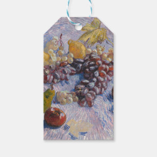 Apples, Pears, Lemons and Grapes Vintage Artwork Gift Tags