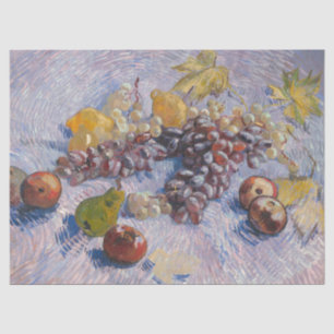 Apples, Pears, Lemons and Grapes   Vintage Artwork Tissue Paper