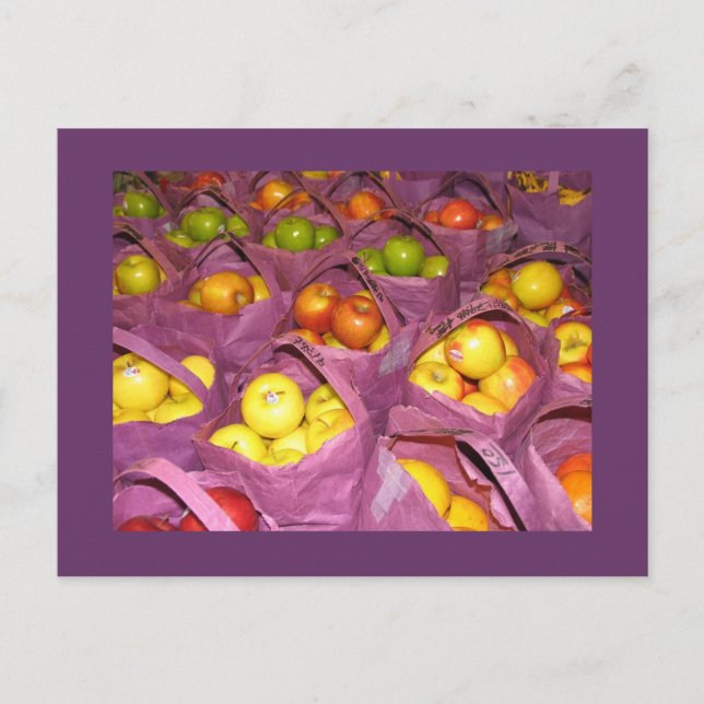 Apples Postcard (Front)