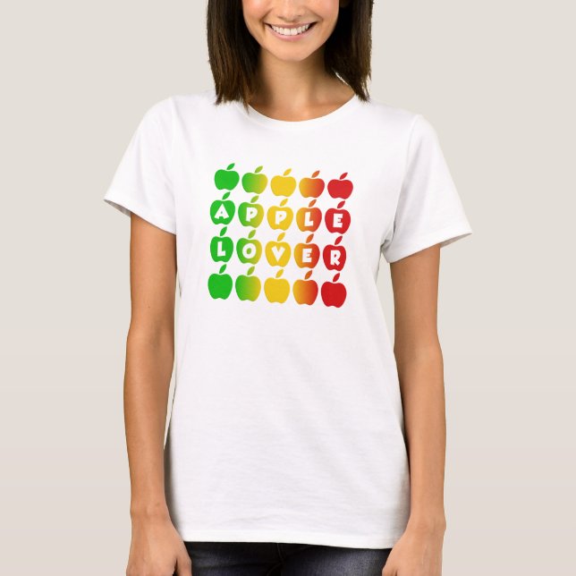 Apples shirt - choose style & color (Front)
