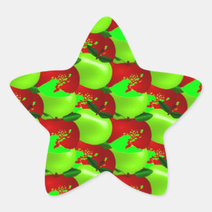 Apples Swatch Star Sticker