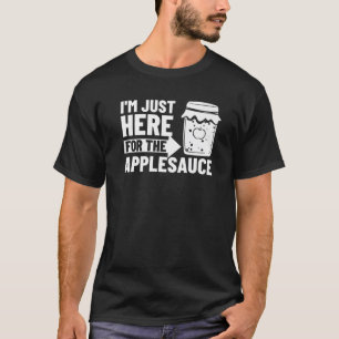 Applesauce Apple Sauce Cake Recipe Dessert Unsweet T-Shirt