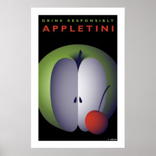 Appletini (Small Poster) Poster
