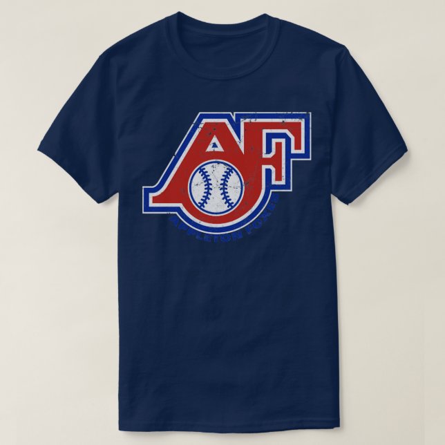 Appleton Foxes Baseball T-Shirt (Design Front)