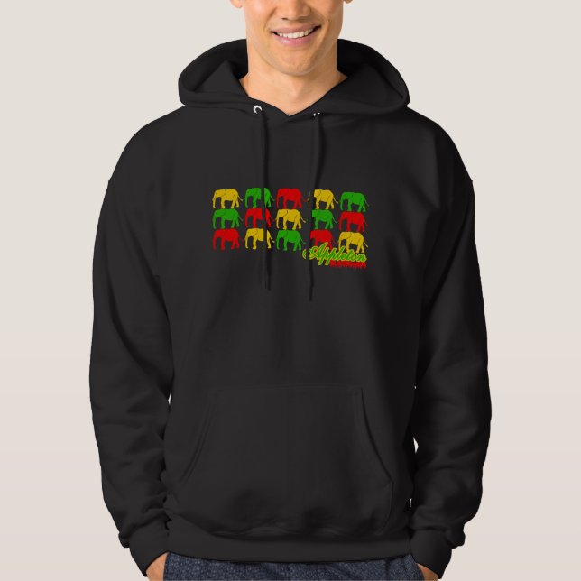 Appleton Rasta  Elephant Hoodie (Front)