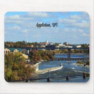 Appleton, Wisconsin landscape photograph Mouse Mat