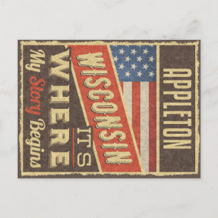 Appleton Wisconsin Postcard