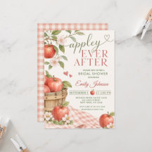 Appley EVER AFTER Bridal Shower