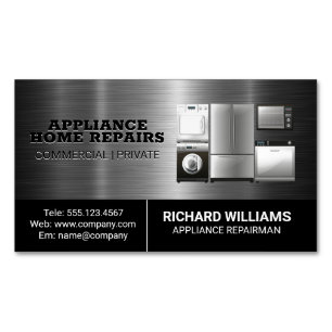 Appliance Repair Fixing Services Business Card