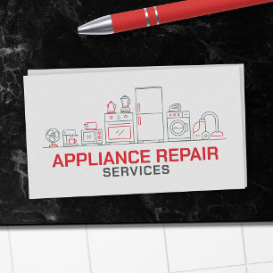 Appliance Repair - Professional Modern Business Card