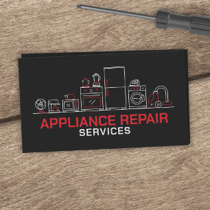 Appliance Repair - Professional Modern Business Card