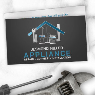Appliance Repair Services Business Card