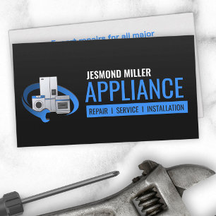 Appliance Repair Services Business Card