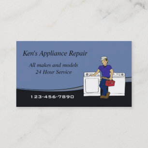 Appliance Repairman business card