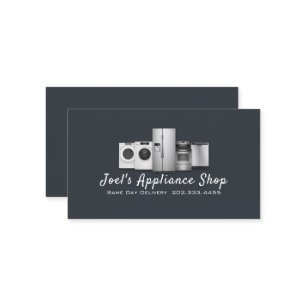Appliance Shop, Installation, Repair Business Card