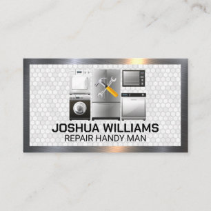 Appliances   Hammer and Wrench Business Card