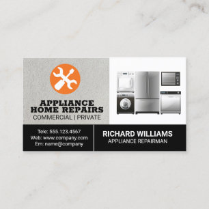 Appliances   Hardware Tools   Handyman Business Card