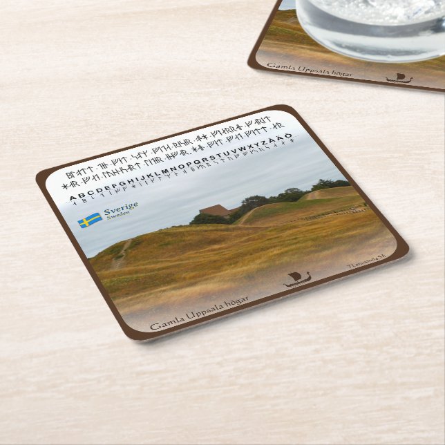 Appliances — King's eyes Square Paper Coaster (Angled)