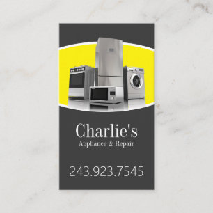 Appliances Repair Services  Business Card