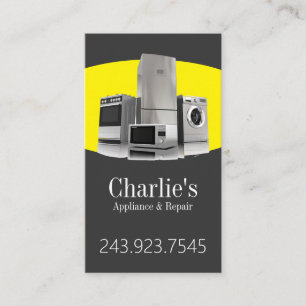 Appliances Repair Services  Business Card
