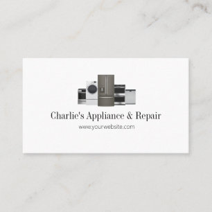 Appliances Repair Services  Business Card